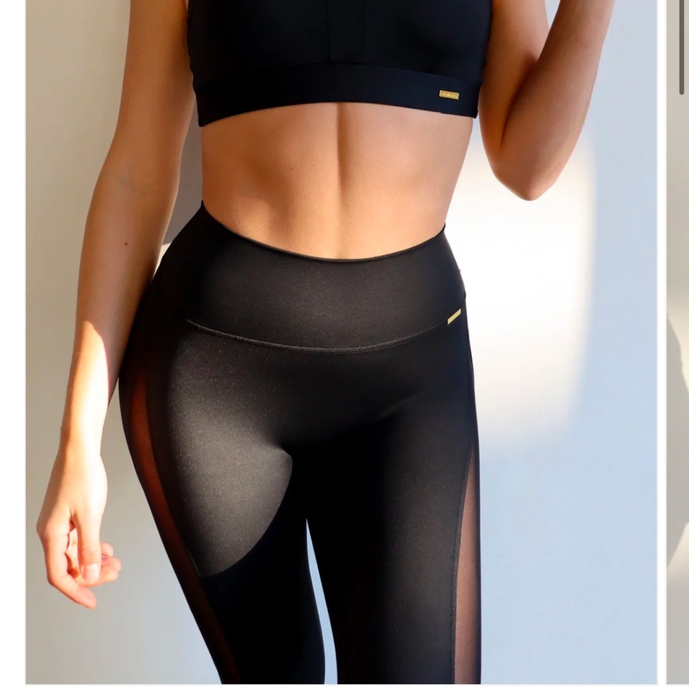 Cleo Harper Black Odyssey Leggings Activewear
